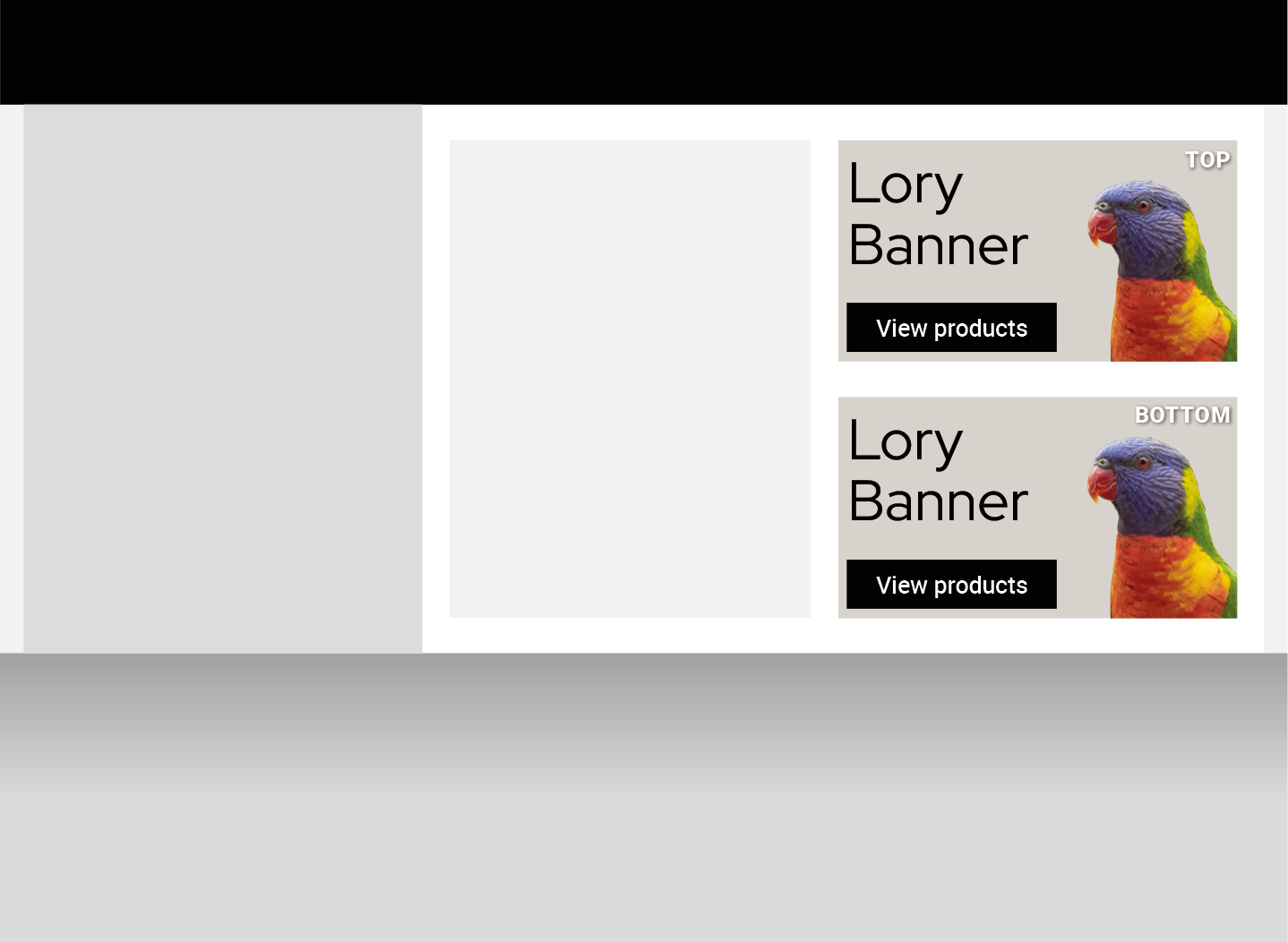 lory banner