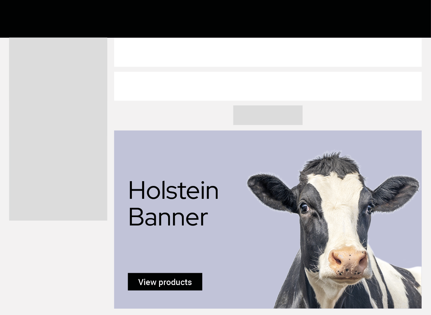 holstein banner